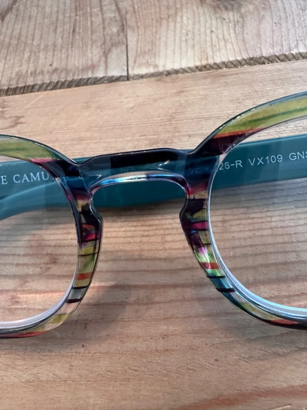 Vince Camuto 25-R VX109 reading glasses Green multicolored frame +3.00 lenses